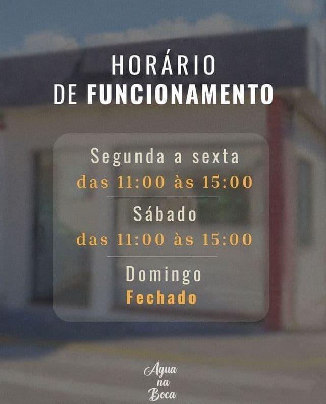 Restaurante Água na Boca