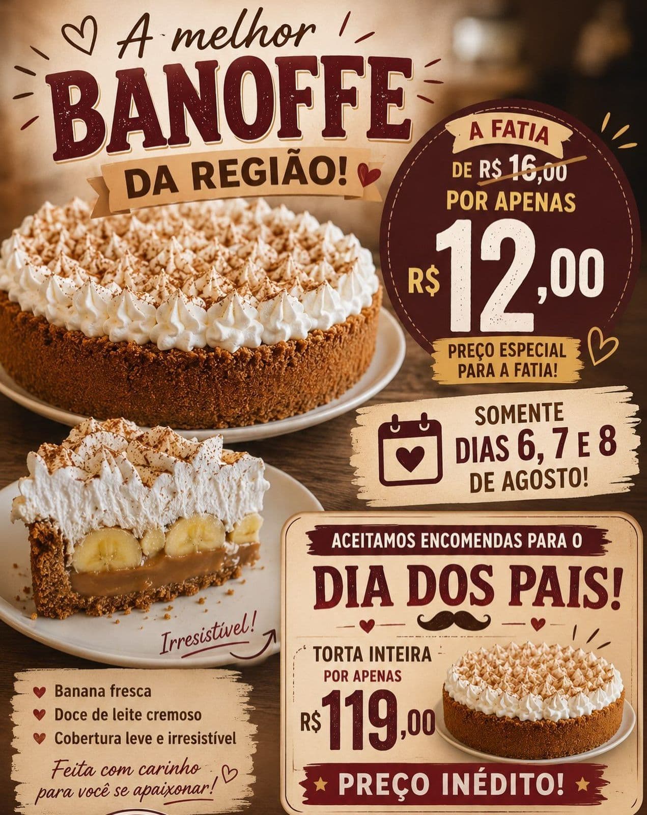 Amora Café, Doces e Comidinhas