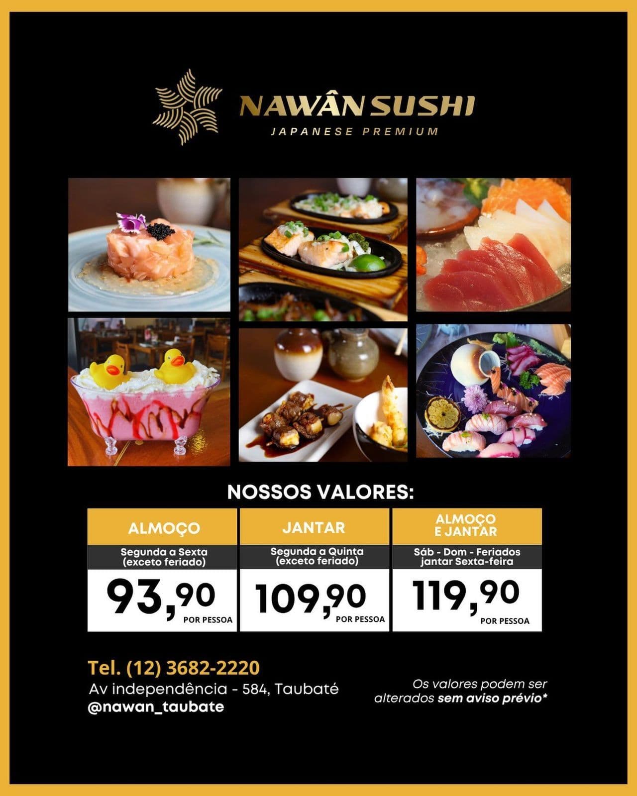 Nawân Sushi Taubaté