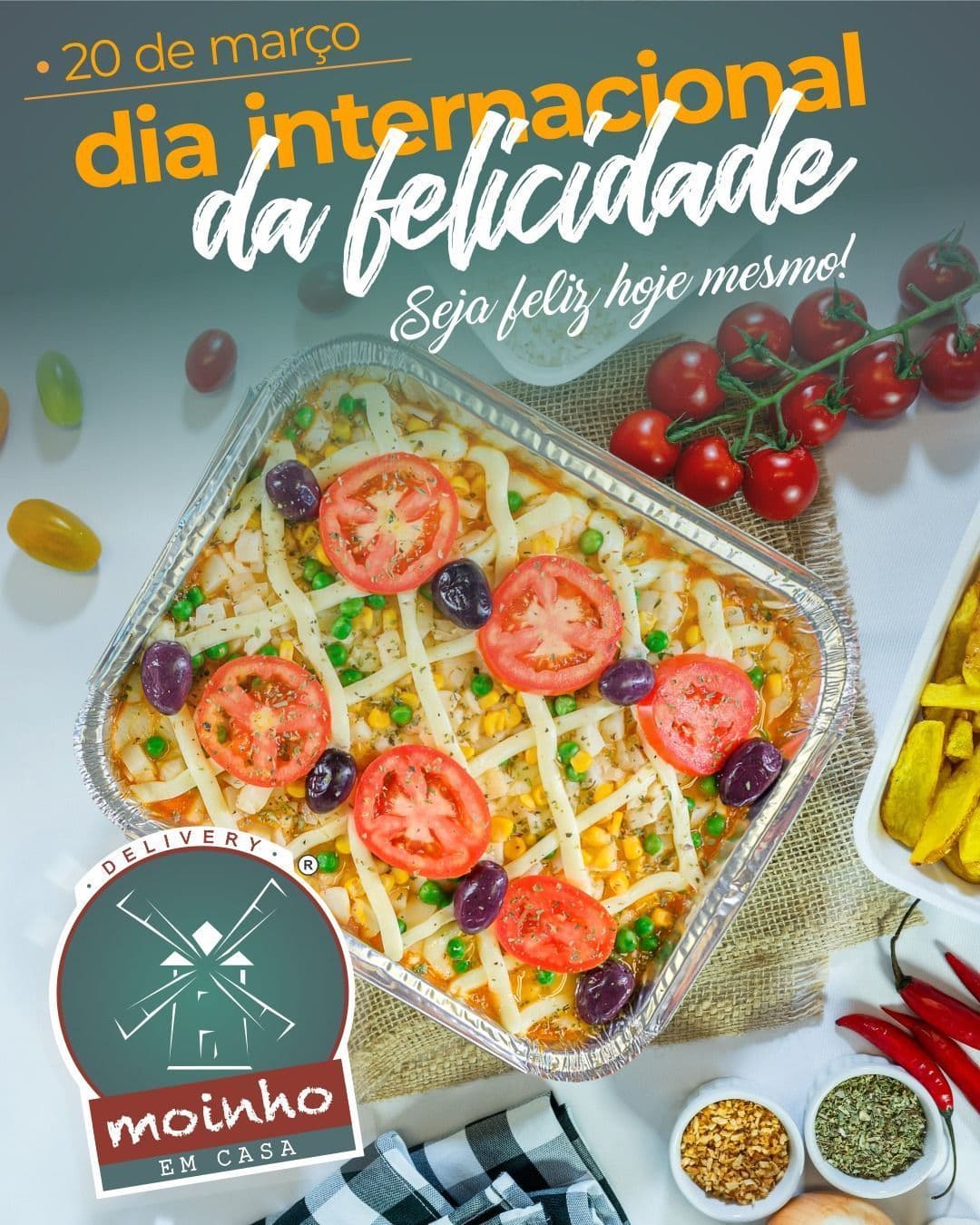 Restaurante e Pizzaria Moinho em Casa