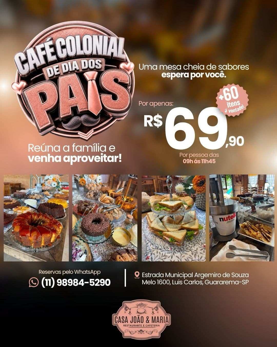 Casa João e Maria Restaurante e Cafeteria