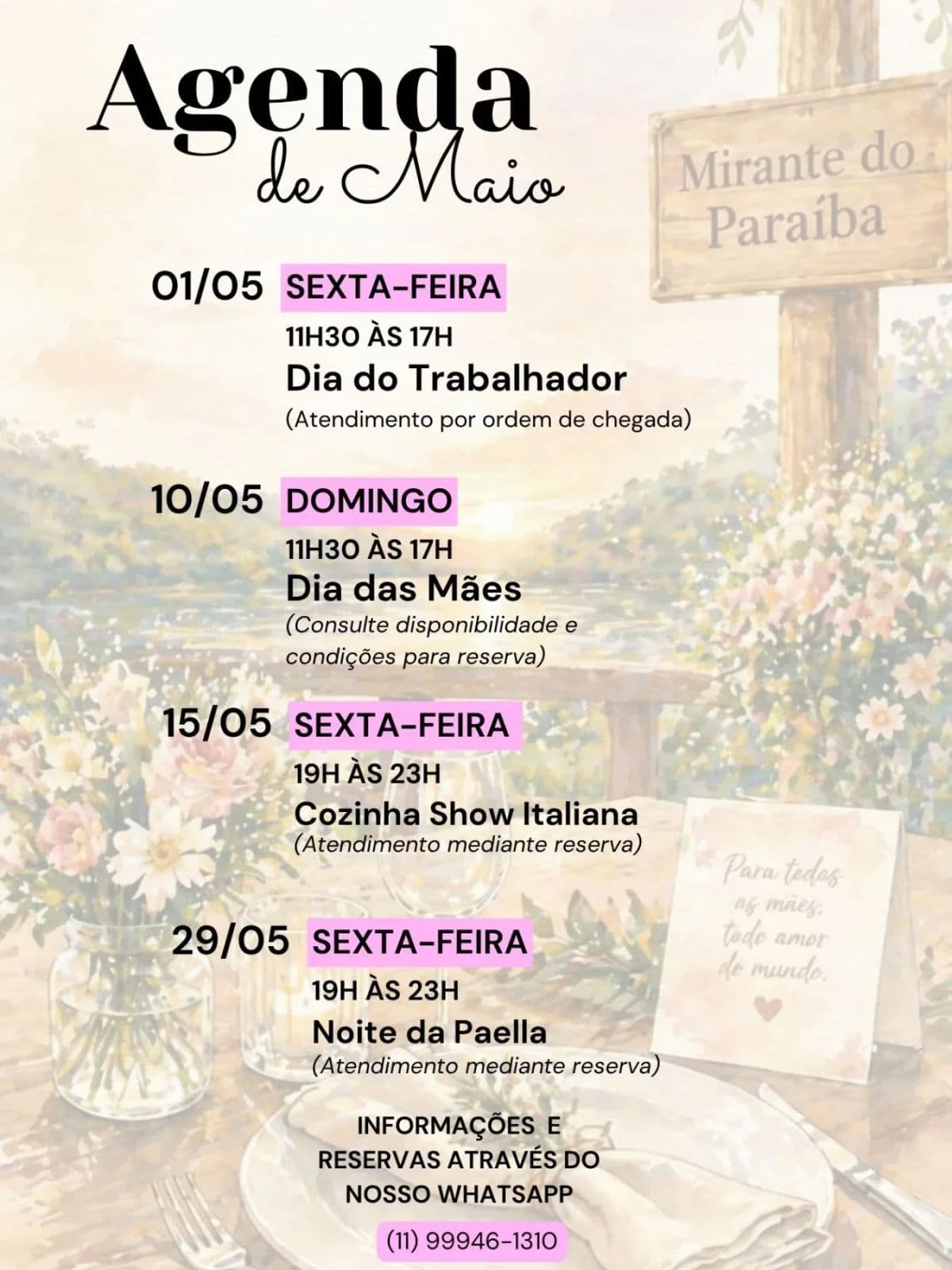 Restaurante Mirante do Paraíba