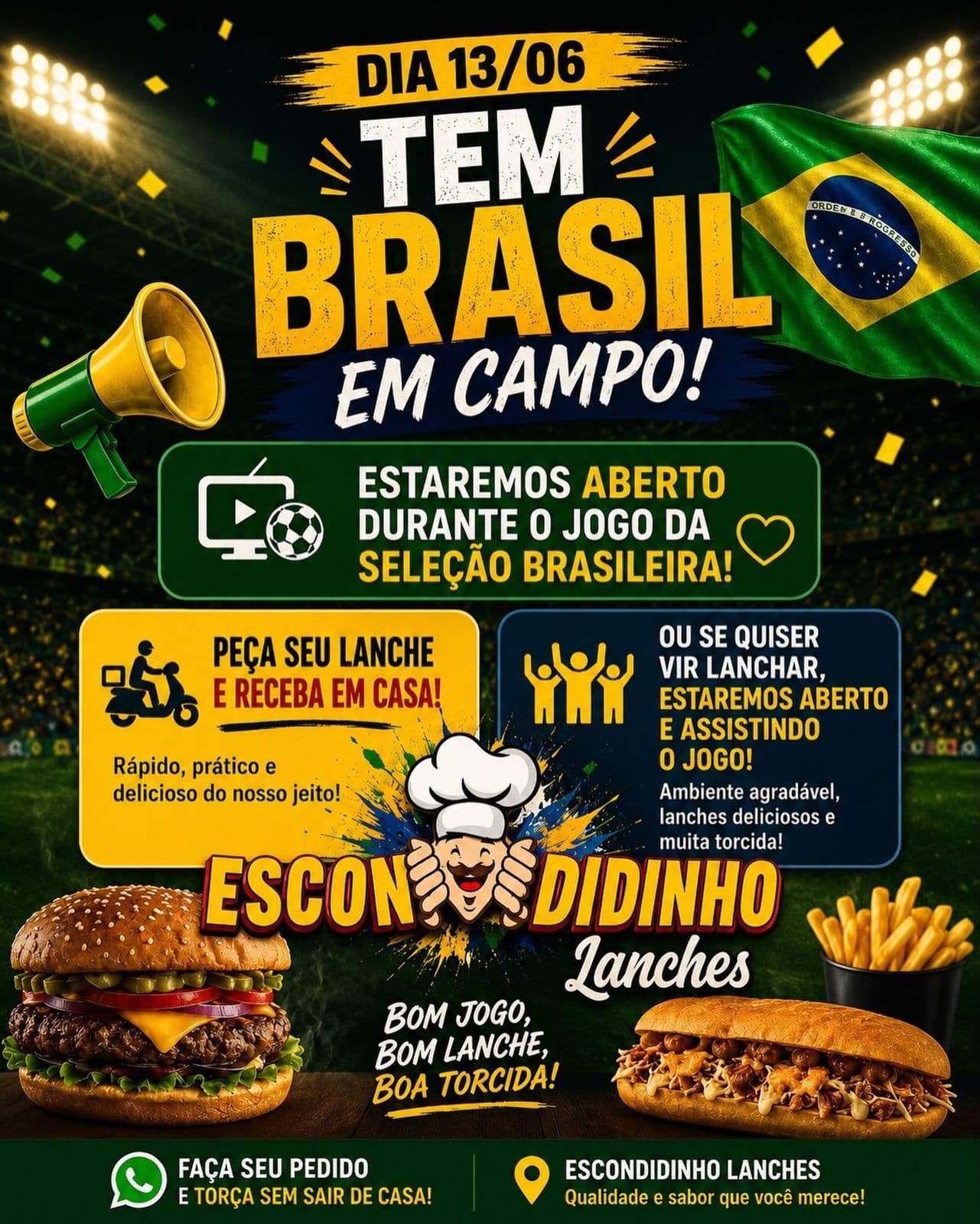 Escondidinho Lanches