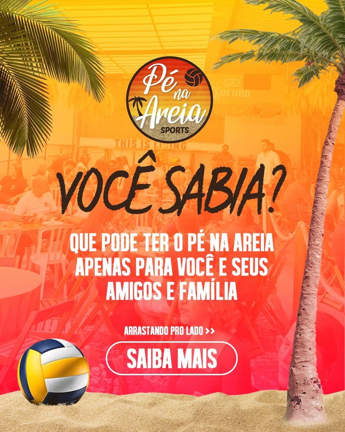 Pé na Areia