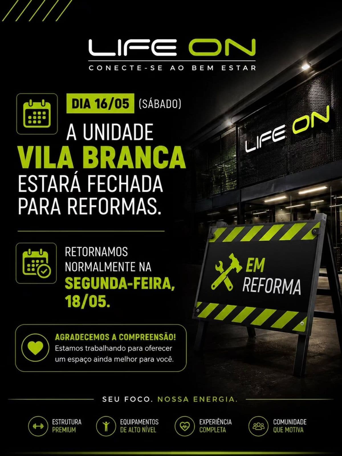 Life On - Treinamentos personalizado