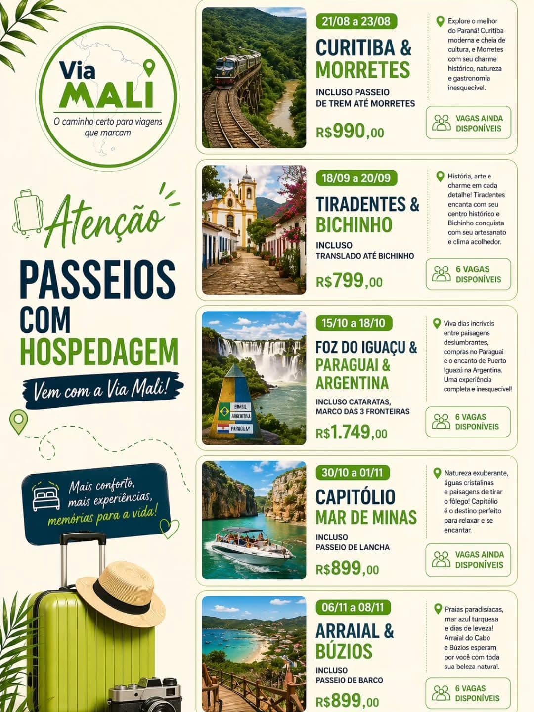 Via MaLi - Viagens & Excursões