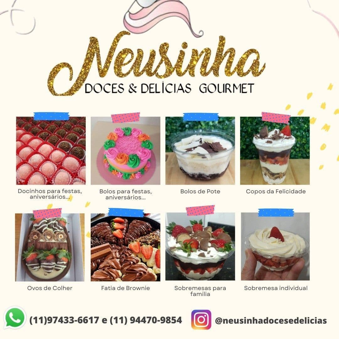Neusinha Doces & Delicias Gourmet