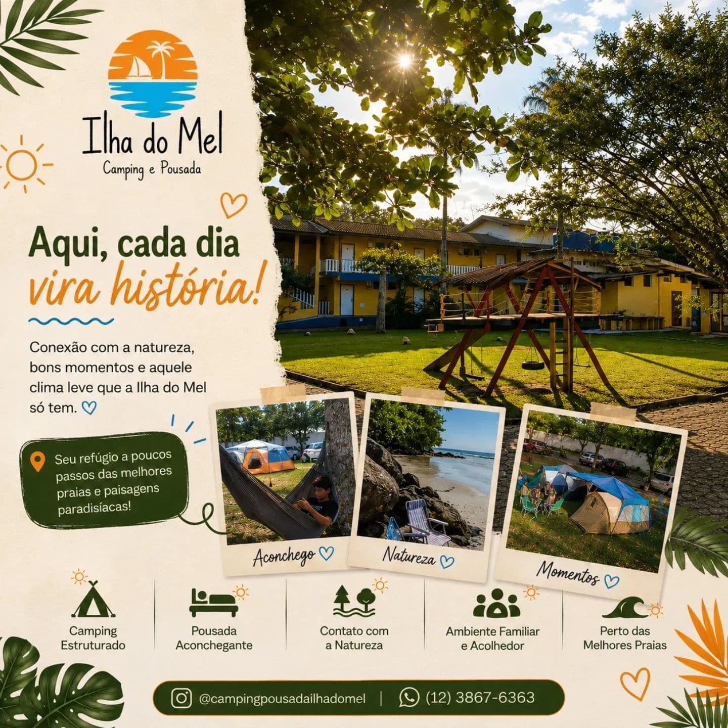 Camping e Pousada Ilha de Mel